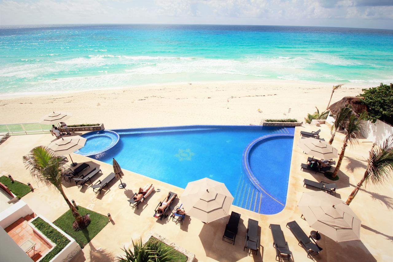Ocean Front | Sl Aparthotel Cancún Eksteriør bilde